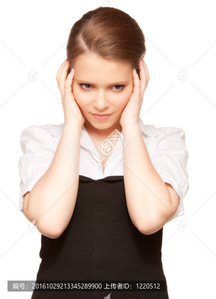 不幸的少女