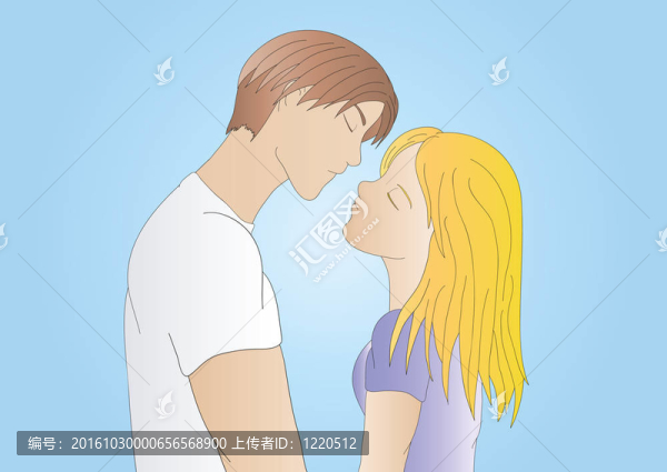戀愛中的男孩和女孩