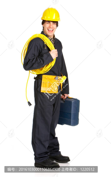 年輕英俊的建設(shè)者