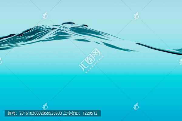 藍(lán)色的水波紋
