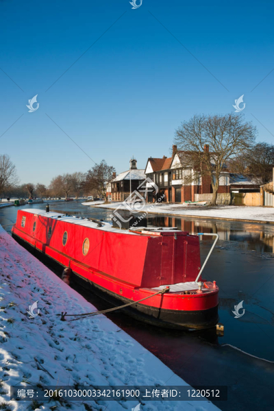 narrowboat在康河