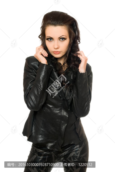 黑衣美女的畫(huà)像