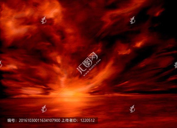 太平洋的日落