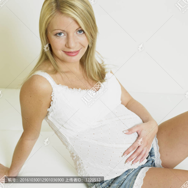 懷孕的女人
