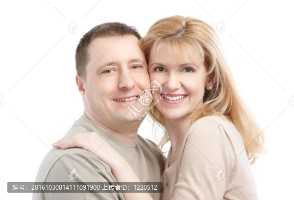 戀愛中的年輕夫婦
