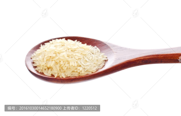 木勺白米飯