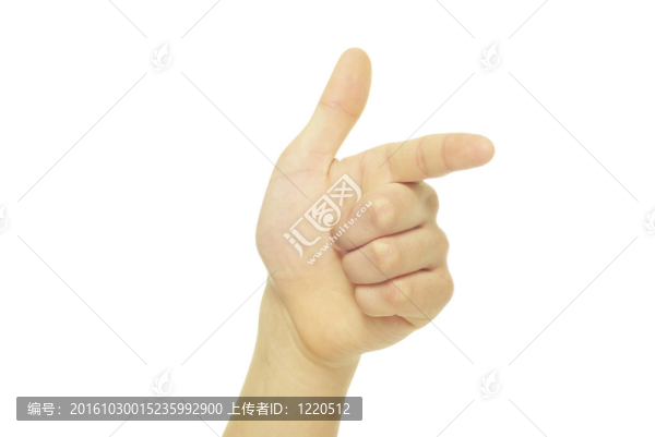 手