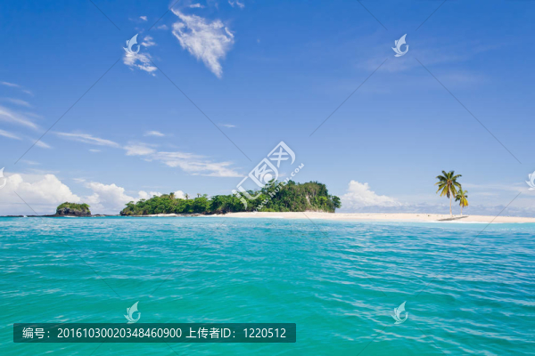 荒涼的島上