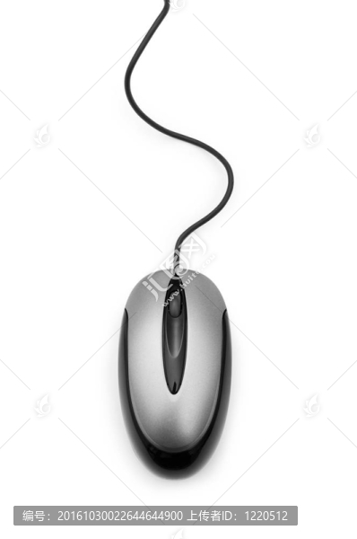 白色背景下的電腦鼠標(biāo)