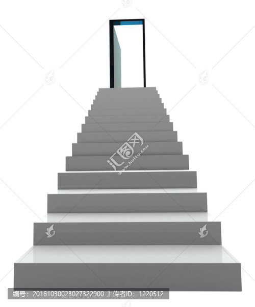 3D成功商務(wù)樓梯