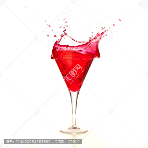 紅色的雞尾酒