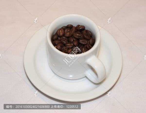 一杯咖啡豆