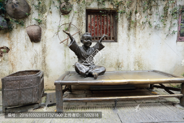 孩童雕塑,長沙都正街雕塑
