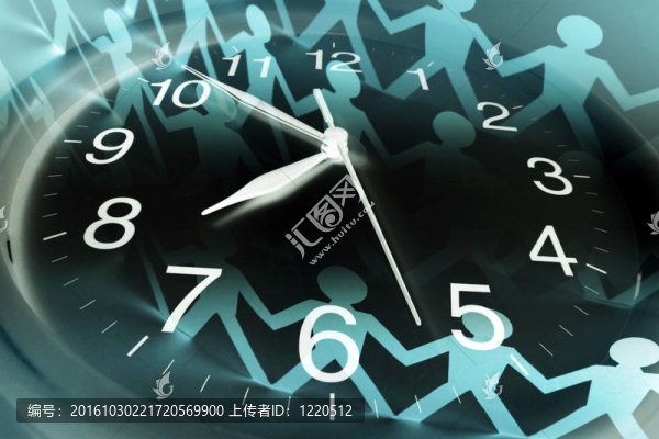 時(shí)鐘和紙鏈
