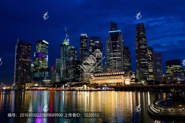 新加坡的夜晚