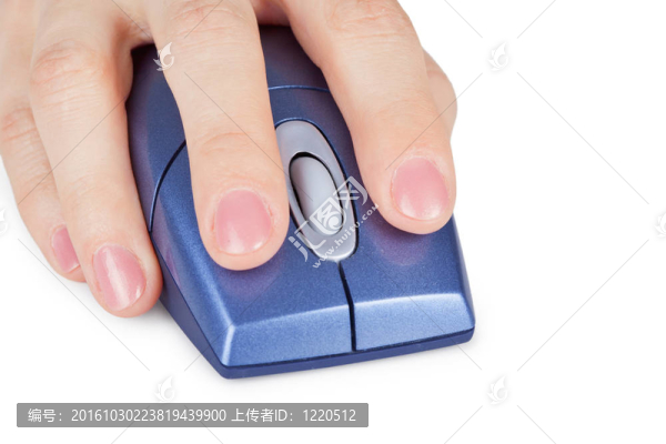 手持電腦鼠標(biāo)近距離