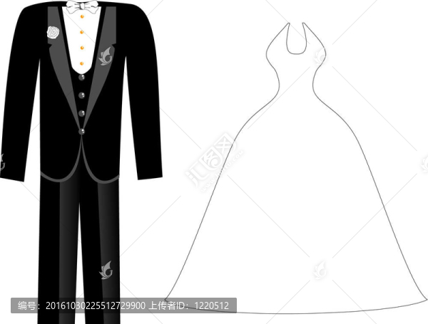 婚禮的衣服