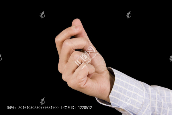 手