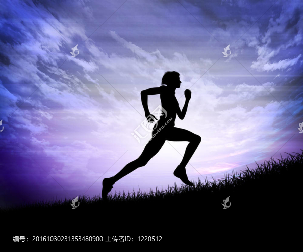 男人的剪影