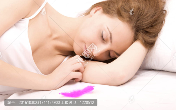 睡覺的女人