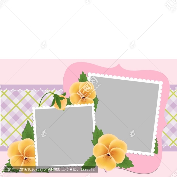 相框的空白模板