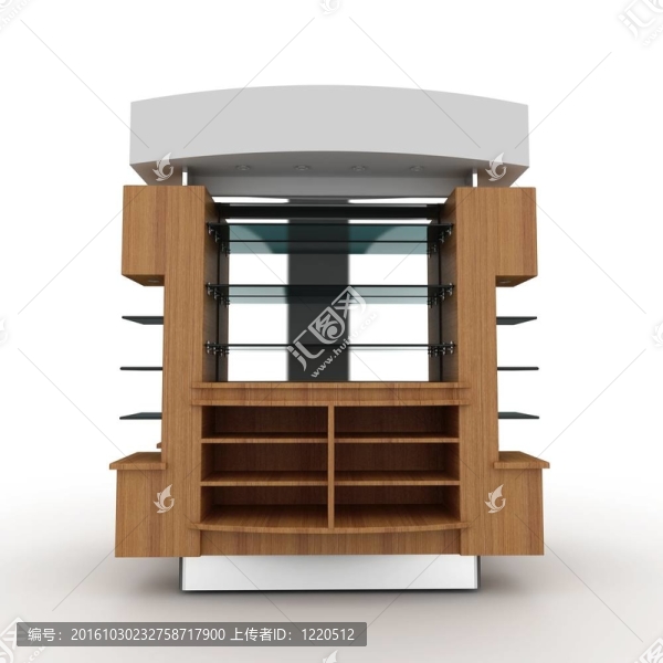 三維商店家具展示架