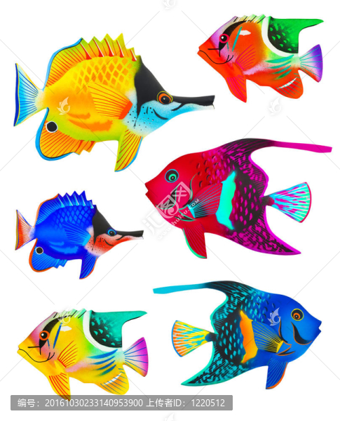 玩具魚集
