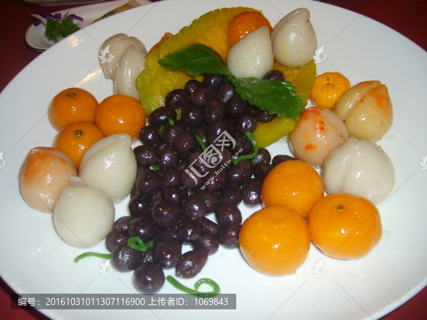 面食果蔬拼盤