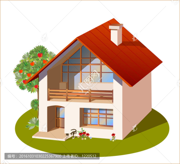 三維家庭住宅模型