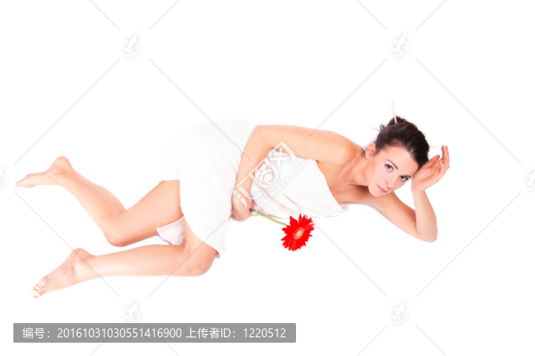 年輕漂亮的女人