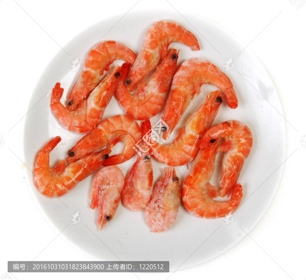 板冷凍蝦