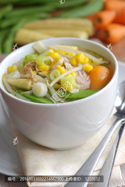 雞肉面條湯