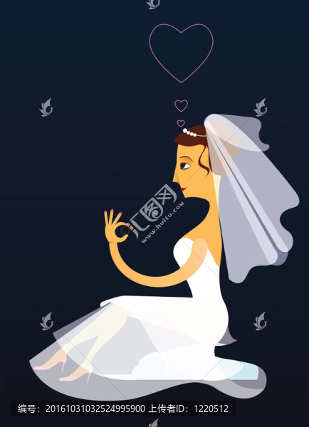 婚禮上的新娘