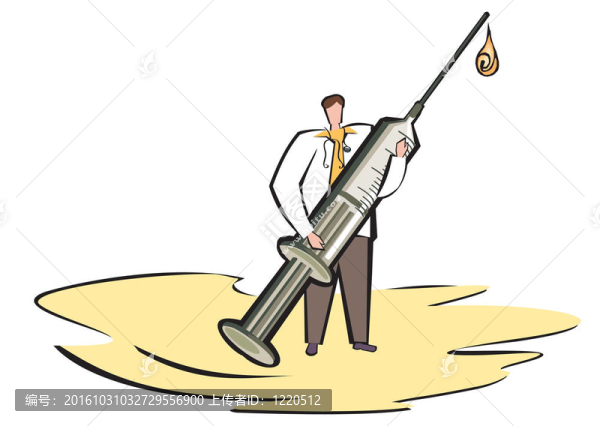 醫(yī)生的注射器