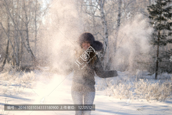 雪堆