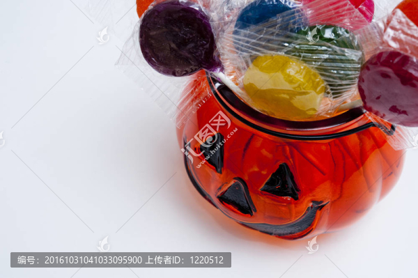 南瓜燈和棒棒糖
