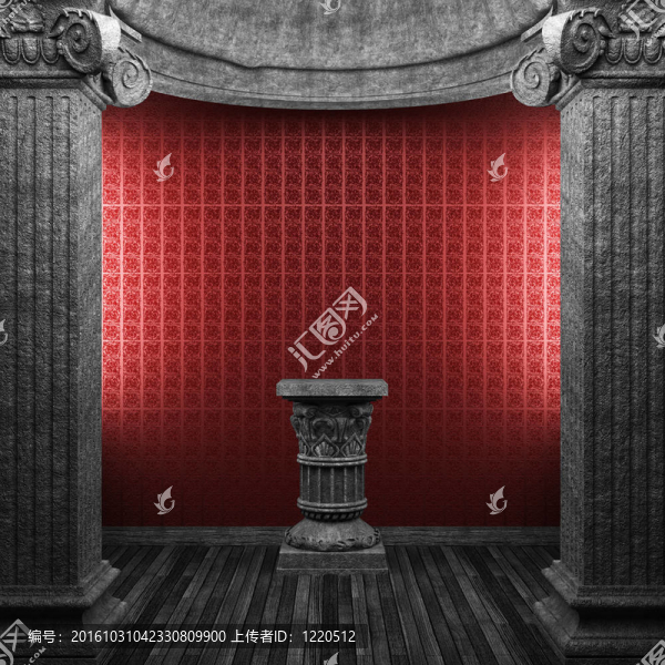 石柱底座和wallpap；