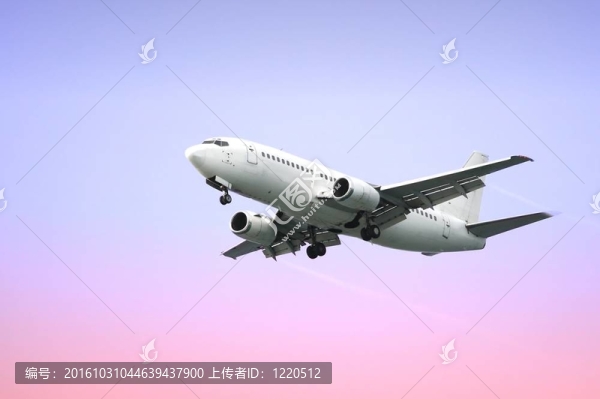 客運(yùn)飛機(jī)噴氣