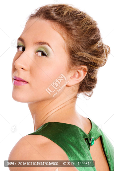 年輕的女人