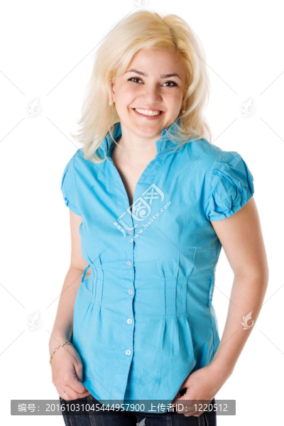 年輕的女人