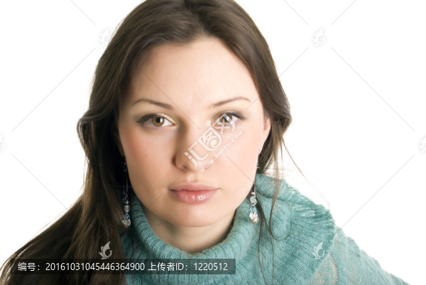 一個(gè)年輕女孩的肖像