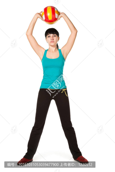 女人與球