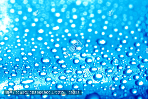 藍色水滴