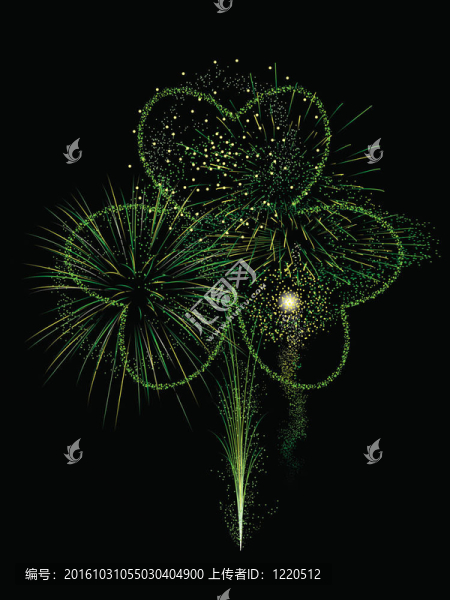 圣帕特里克的煙花