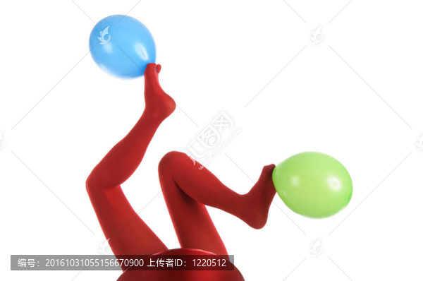 女腳穿紅襪
