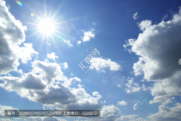 藍(lán)色的天空
