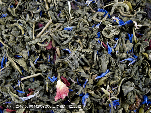 芳香綠茶背景