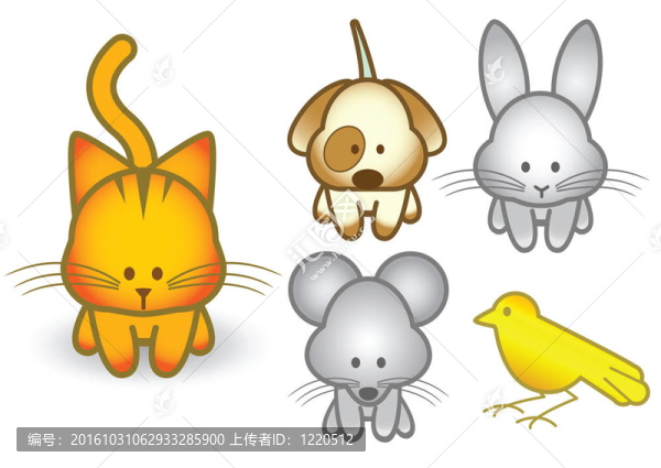 卡通插畫集
