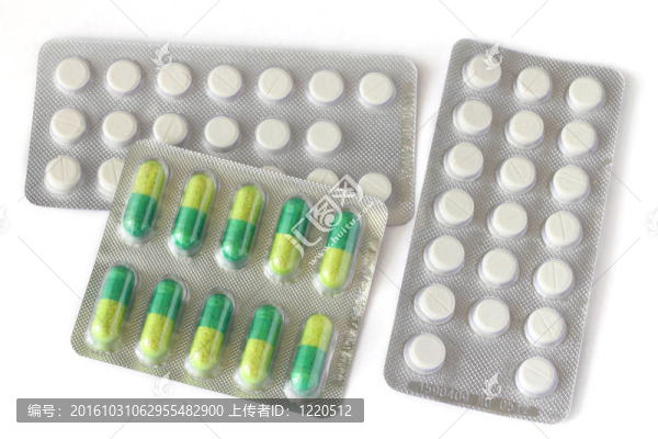 在一個(gè)包里的藥片