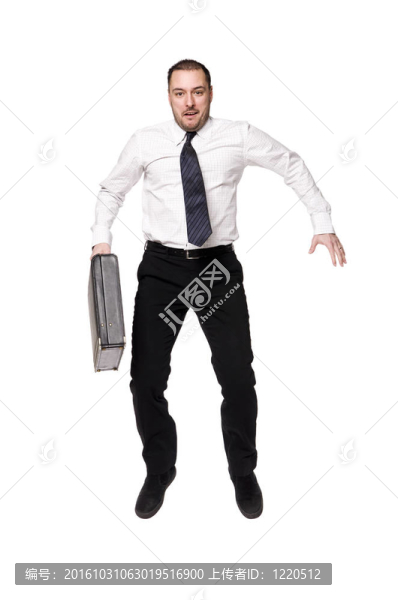 跳躍的人